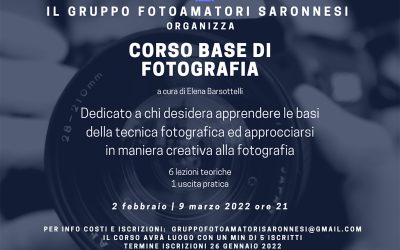 Corso Base di Fotografia 2022