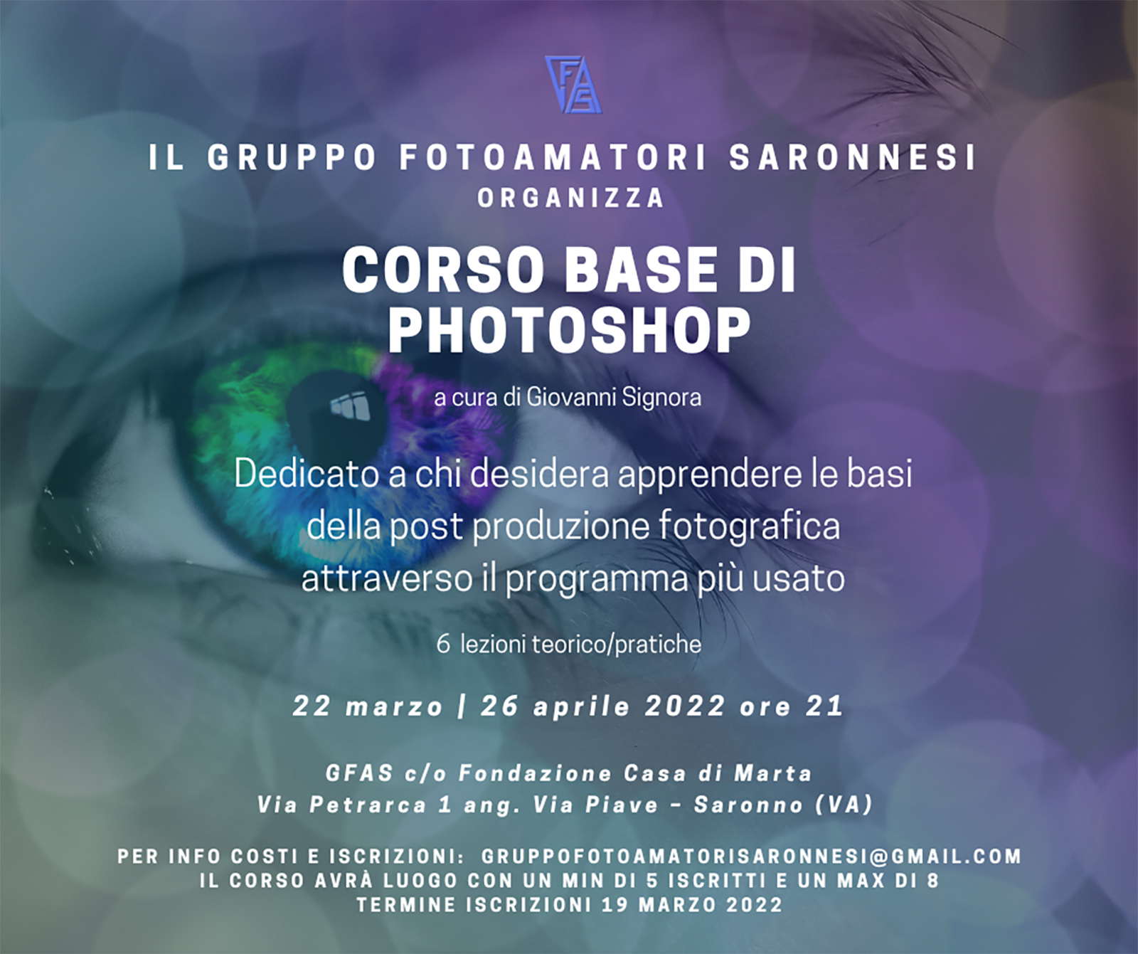 Corso Base di Photoshop 2022