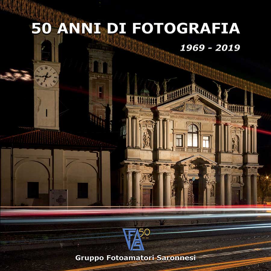 Copertina libro 50 anni di fotografia 1969-2019